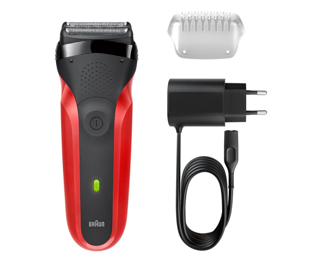 Braun Series 3 300TS Czerwona - 571184 - zdjęcie 2